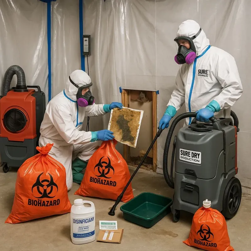 Contaminated Water Handling Protocols process in South Lockport, NY