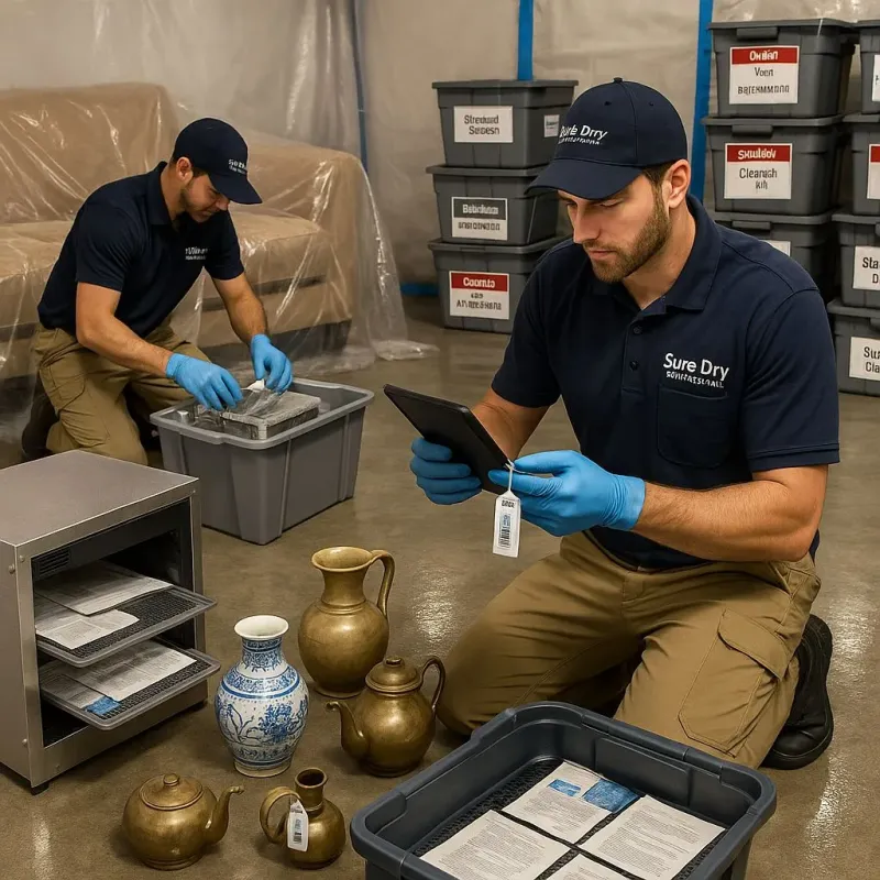 Content Protection and Restoration process in South Lockport, NY