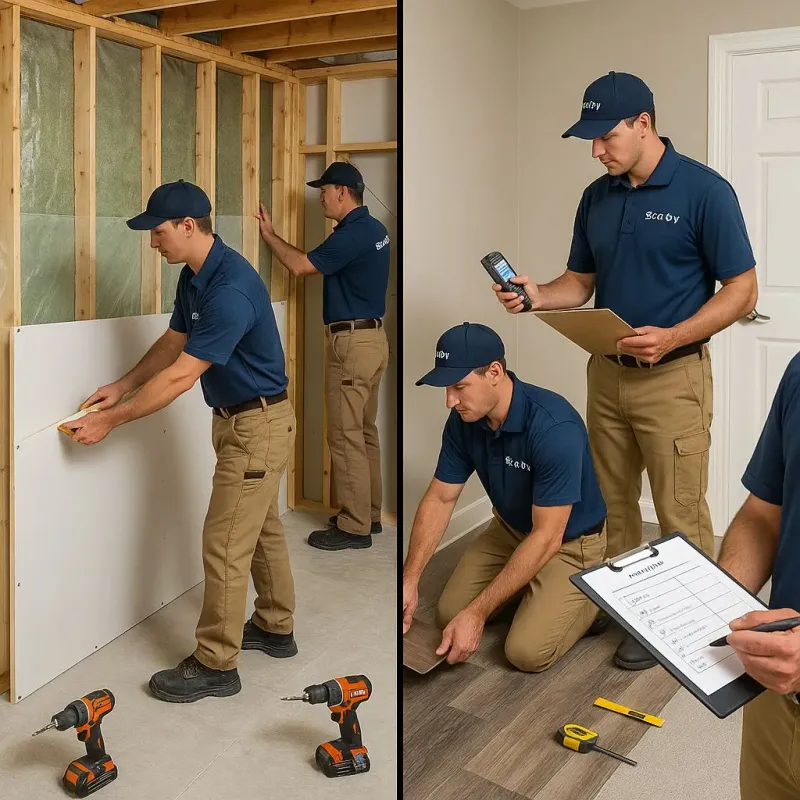 Repairs and Reconstruction process in South Lockport, NY